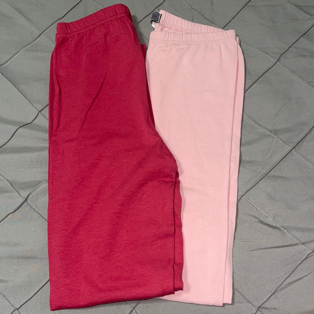 Set of girls leggings 10/12 BNWOT